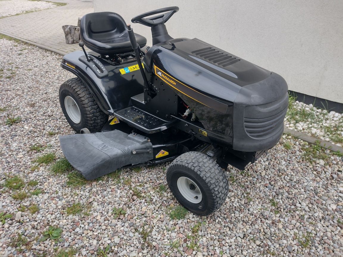Traktorek ciagniczek kosiarka Mcculoch (Husqvarna) Briggs boczny wyrzu