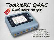 Новое четырёхканальное зарядное устройство ToolkitRC Q4AC (XT60)