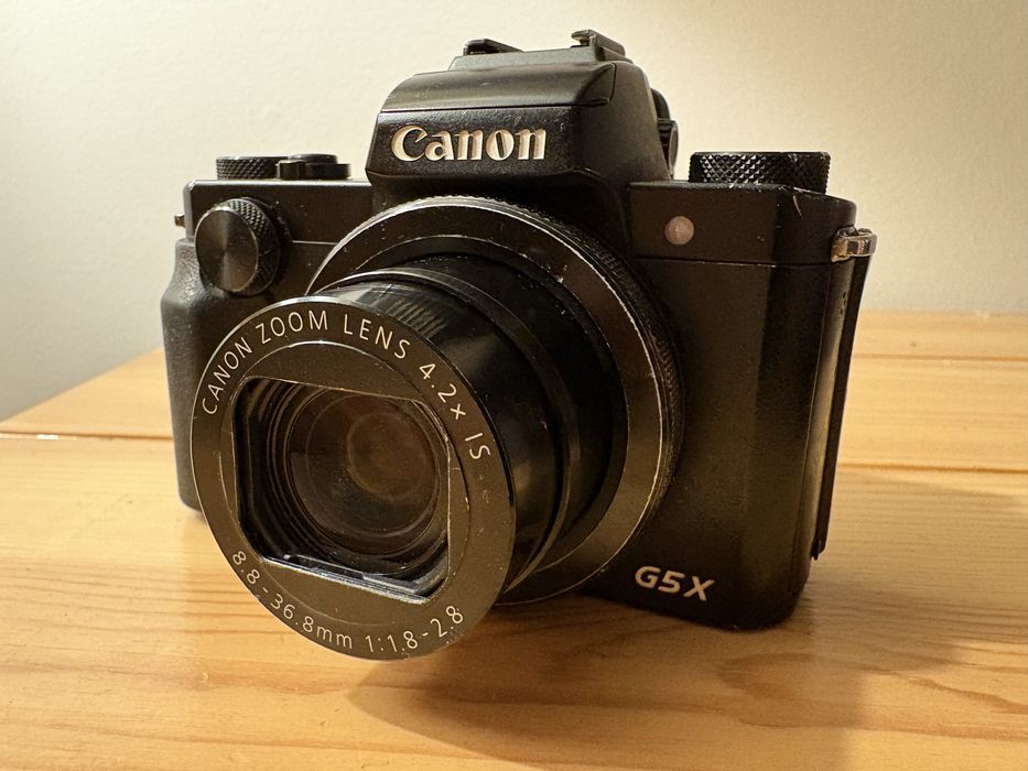 Canon G5x - czysta optyka!