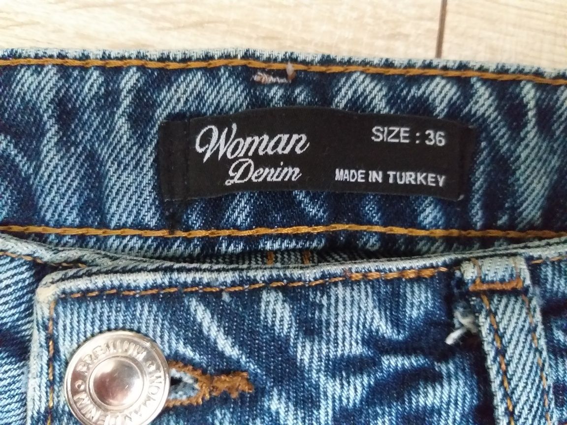 Жіночі джинси мом, розмір 36, Туреччина