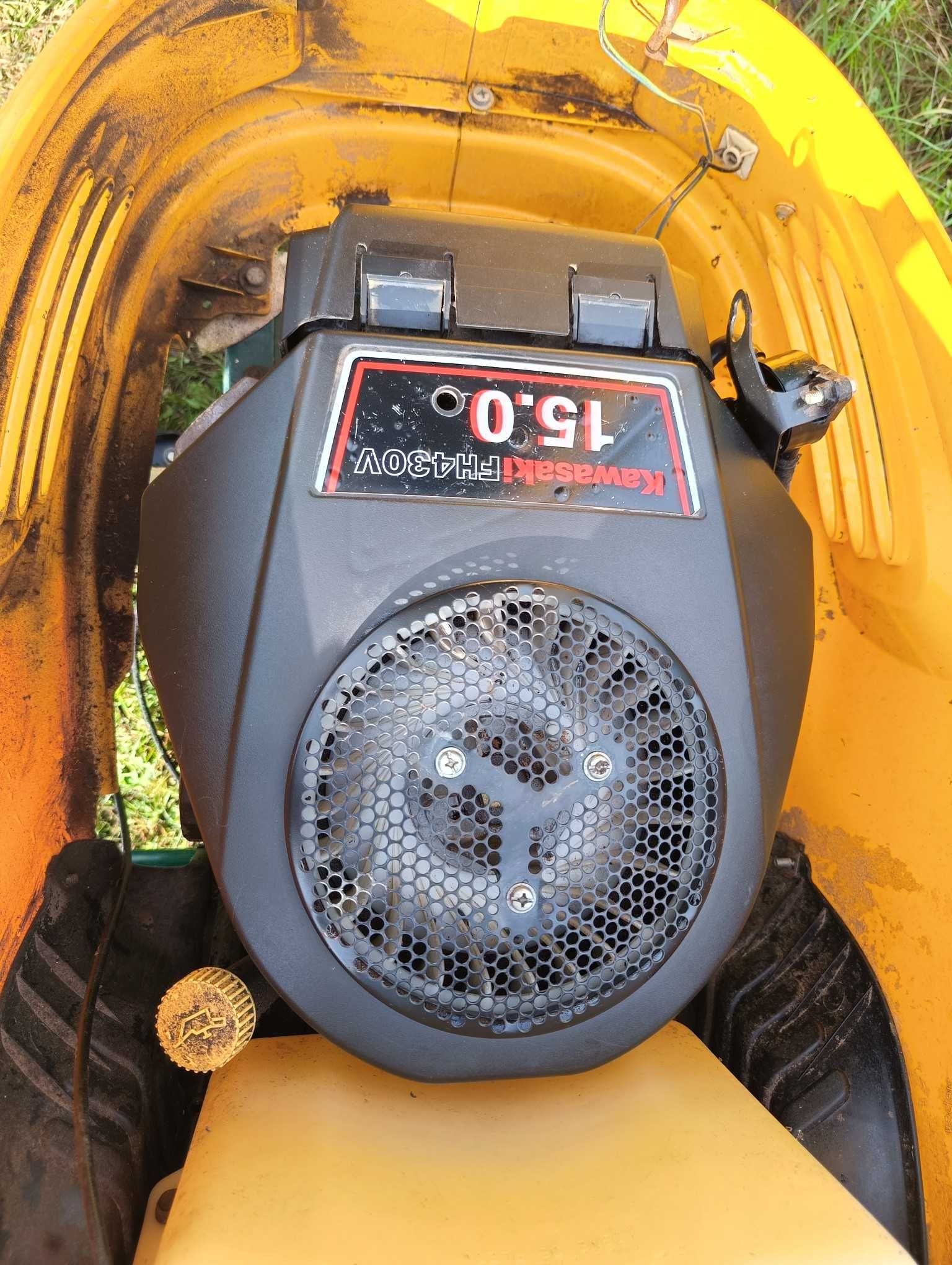 Silnik do Traktorka Kosiarki Kawasaki V2 15hp z pompą