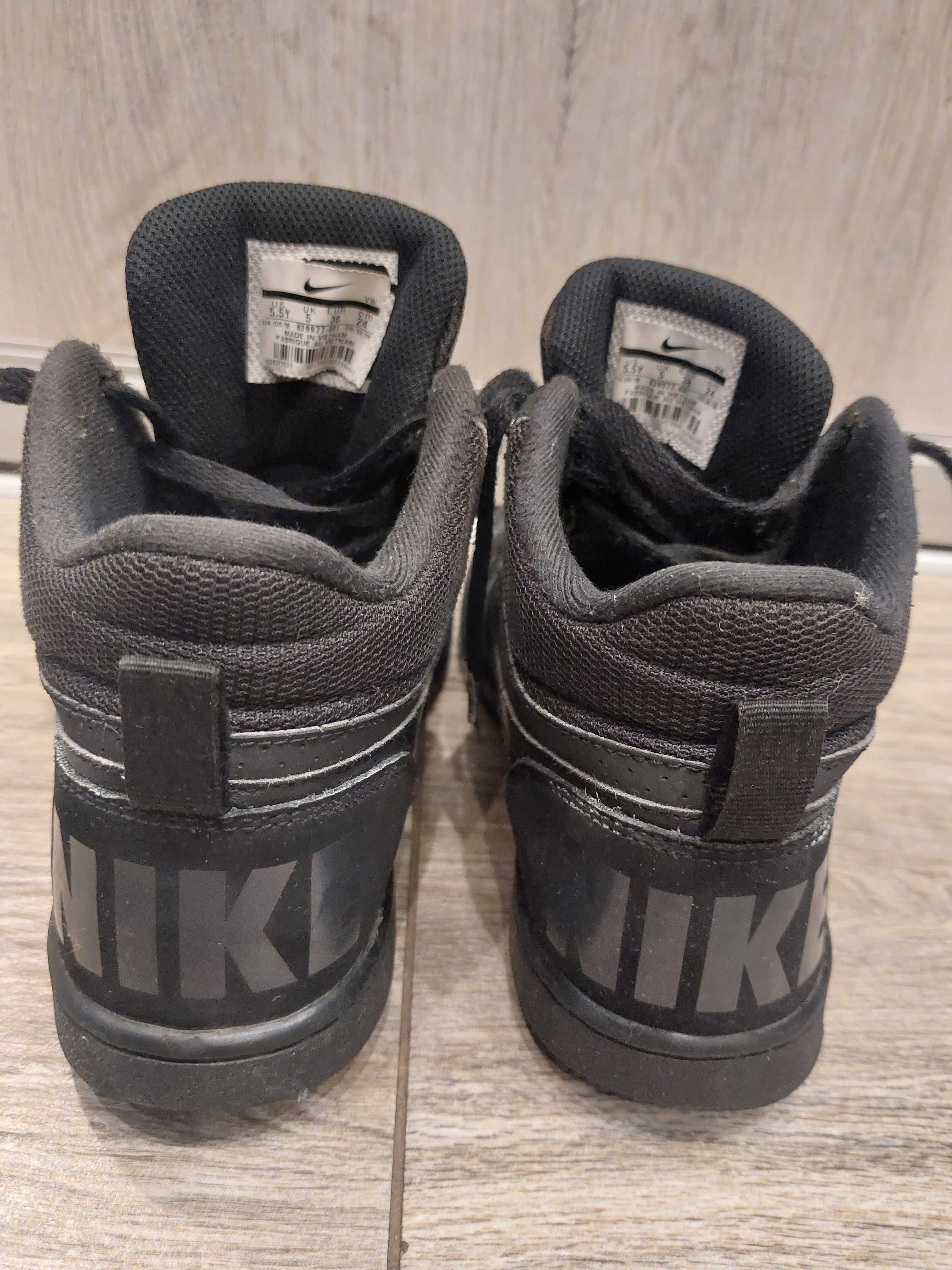 Nike wiosenno zimowe buty czarne rozm 38 okazja