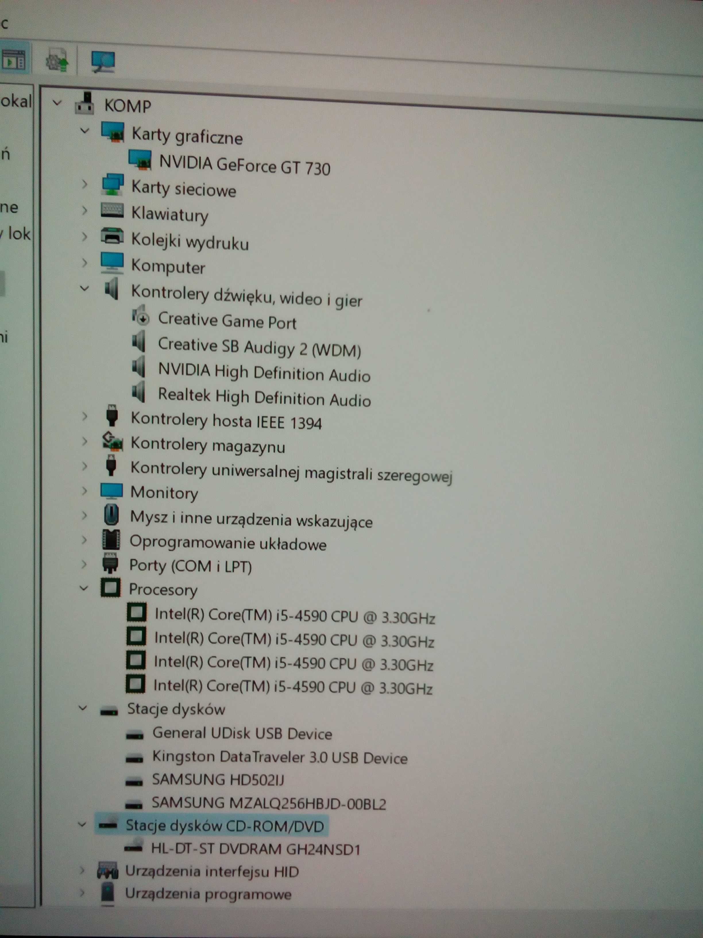 Komputer stacjonarny Tracer i5 4590