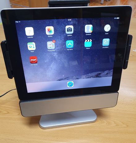 Docking Station 10 Padock para tablet iPad 2, 3 com colunas de som