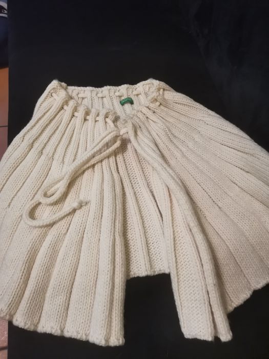 Capa tipo poncho da Benetton