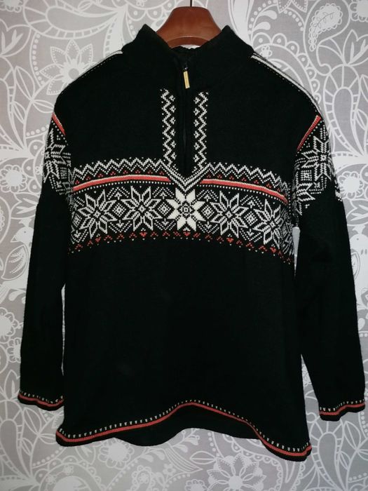 Oryginalny DALE NORWAY norweski sweter 100 % wełna merino