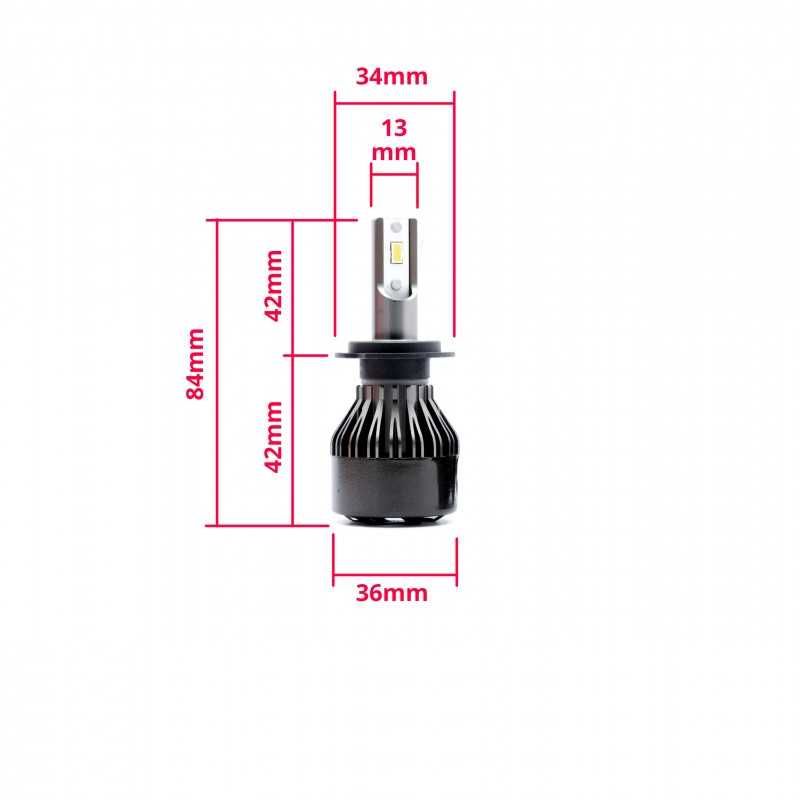 Żarówki LED EinParts H7 6000k FLIP CHIP USA 12V