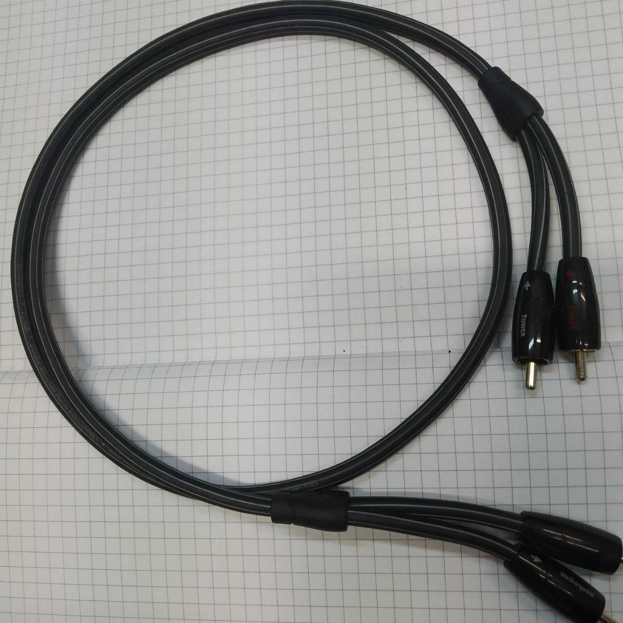 Межблочный кабель AUDIOQUEST  TOWER 1.0m.RCA to RCA