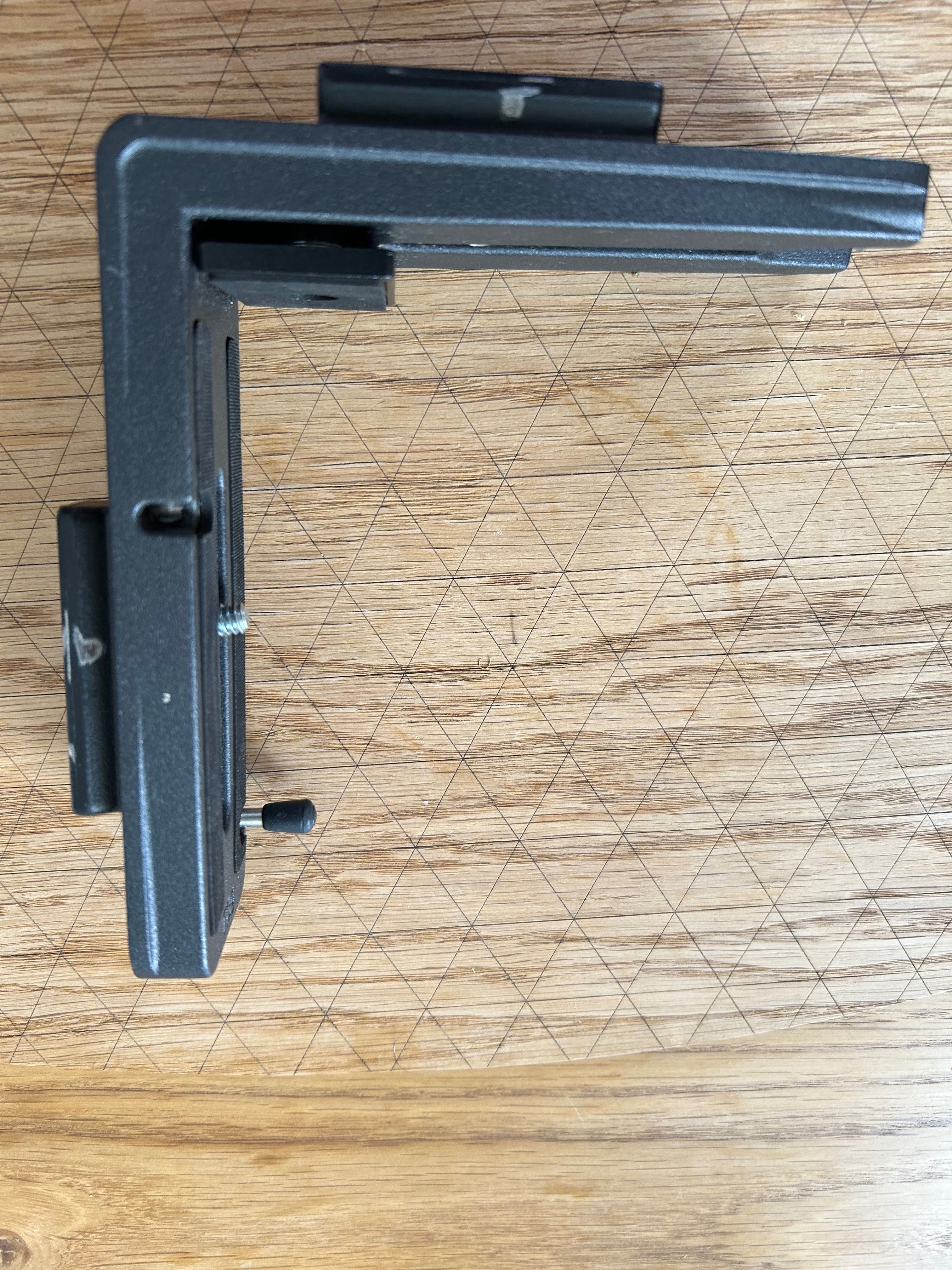 Manfrotto MS050M4-Q2 - Uchwyt kątowy L-Bracket z płytką RC2
