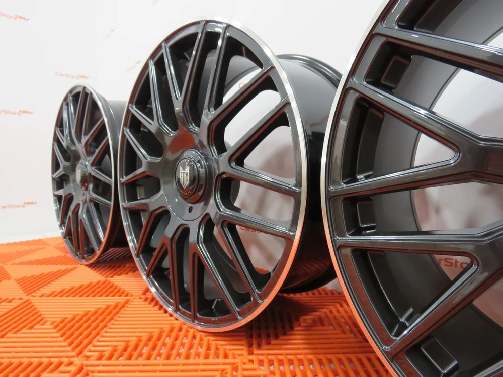 Jante Fox VR3 19'' 8j et42 + 9j et 47 5x112+5120 Carbon Grey