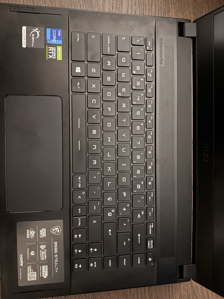 MSI GS66 Stealth i7-11800H/64GB/512gb SSD/RTX 3070/15.6"