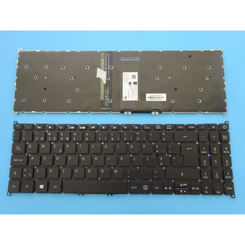 Teclado Acer Swift 3 SF315-52 SF315-52G Sem Moldura Backlit PT