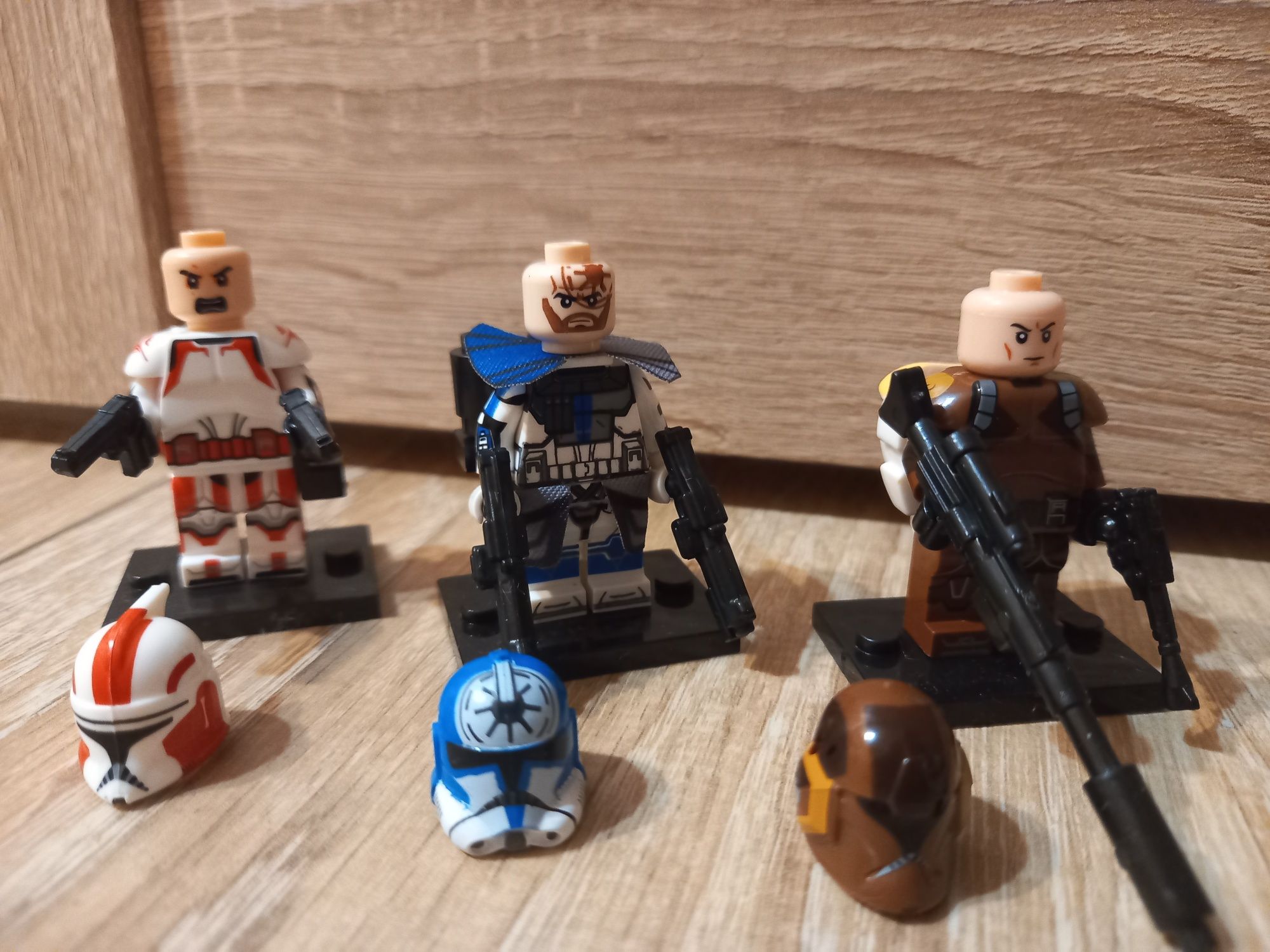 3 customowe klony Star Wars