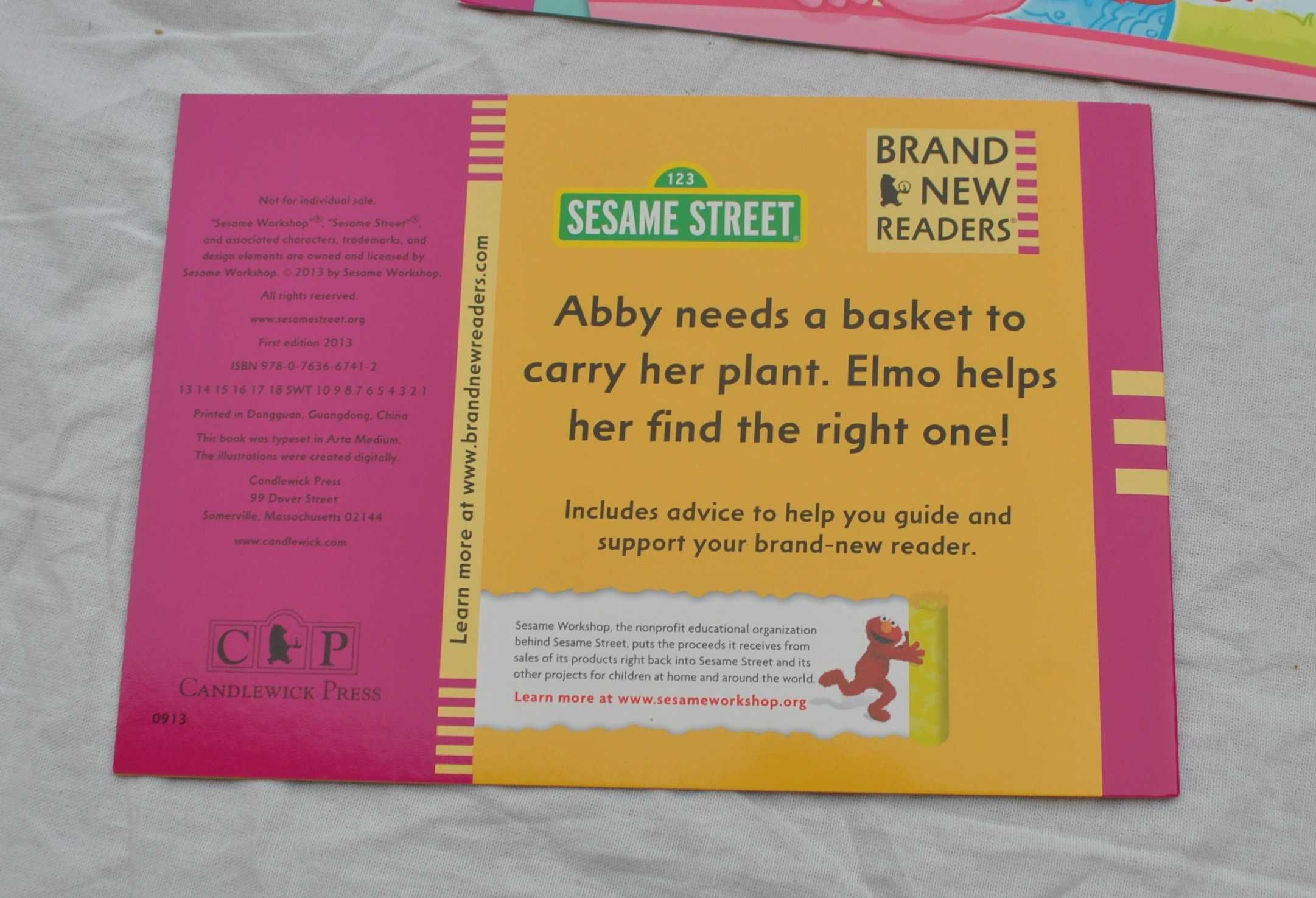 Sesame Street Brand New Readers - książeczki do angielskiego