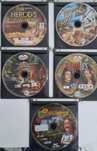 Zestaw 10 gier PC na szukanie - Bloodties, Garden scapes, i inne