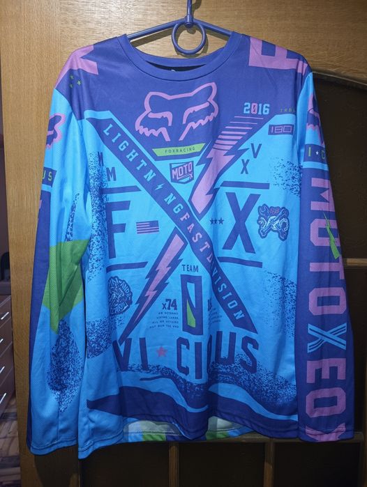 Джерси мото Fox , вело XL