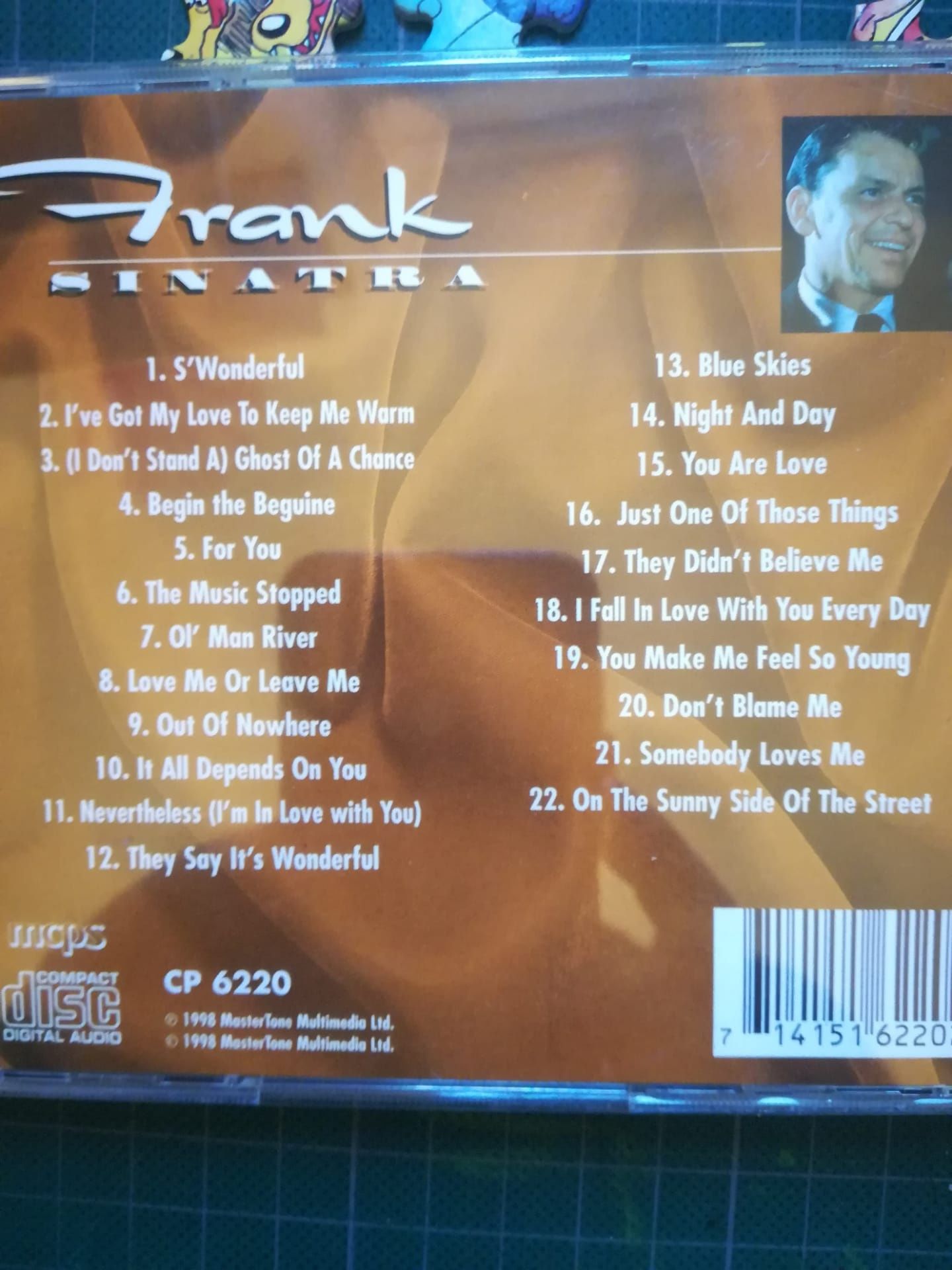 6 CD'S Música, Burt Bacharach, Frank Sinatra + Vários