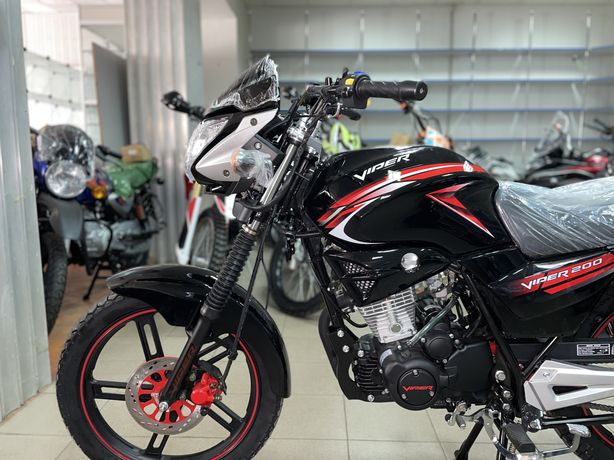 Мотоцикл Viper Musstang ZS200 New Разные цвета! Доставка!!