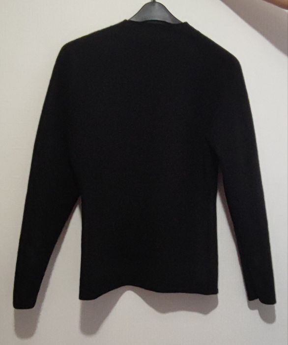 COS кофта женская черная реглан 100% шерсть