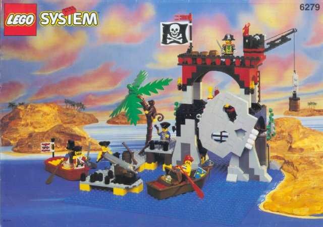 Lego System Piraci 6279 Skull Island