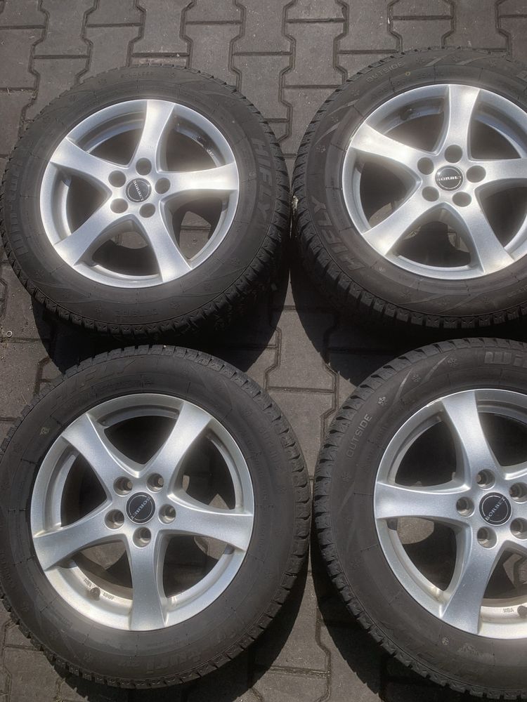Felgi 16" do Forda 5x108 z oponami zimowymi i czujnikami ciśnienia