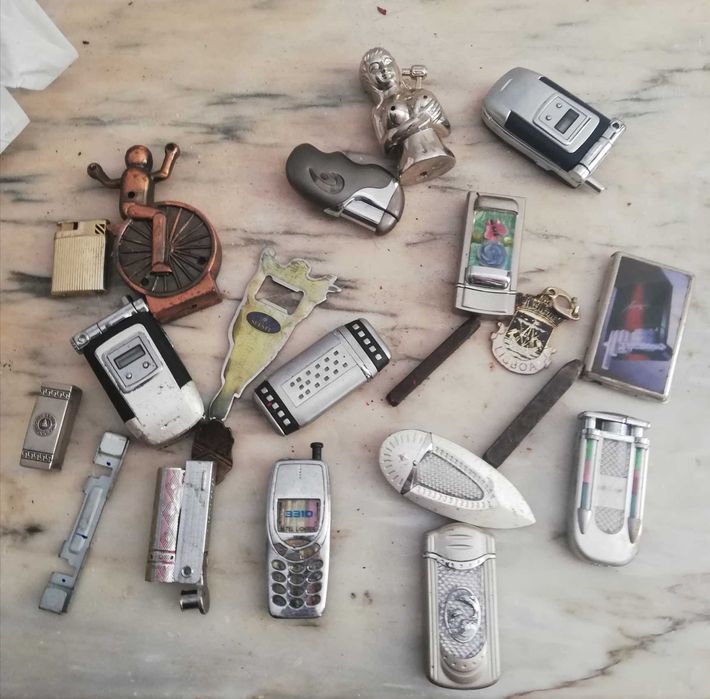 Esqueiro vintag KING ELECTRIC PIEZO. Made in japan