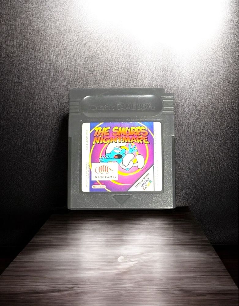Game Boy Color The Smurfs Nightmare Game