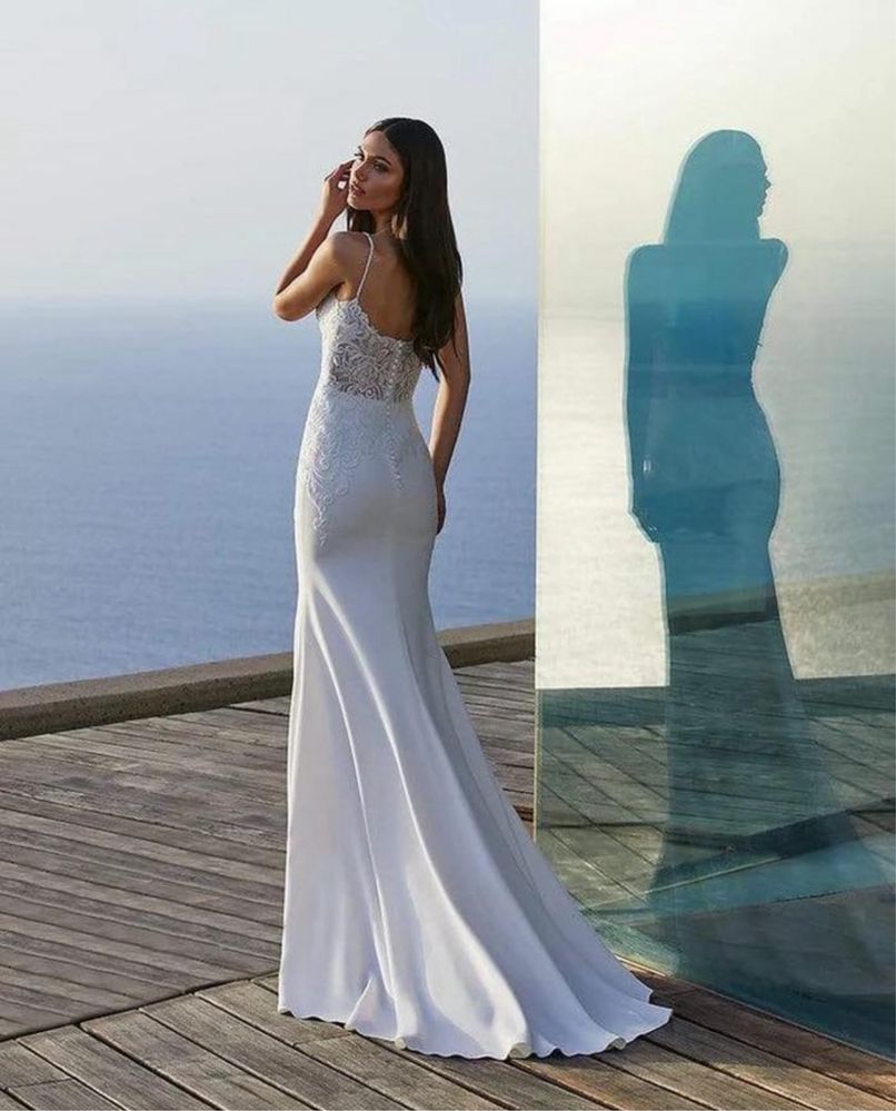 Suknia ślubna PRONOVIAS + jedwabny welon