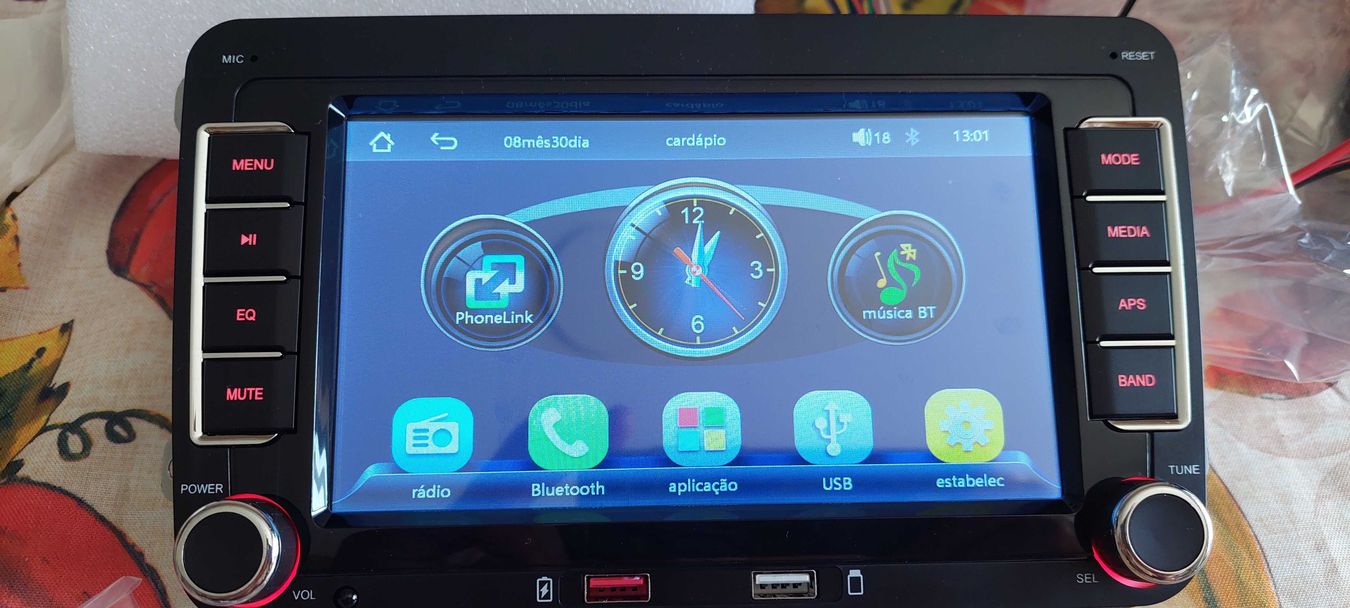 RÁDIO Android Carplay Vw