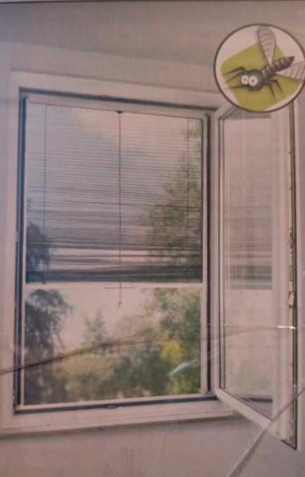 Moskitiera plisowana 130 - 160 cm