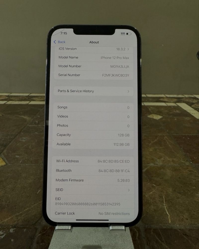 Iphone 12pro Max