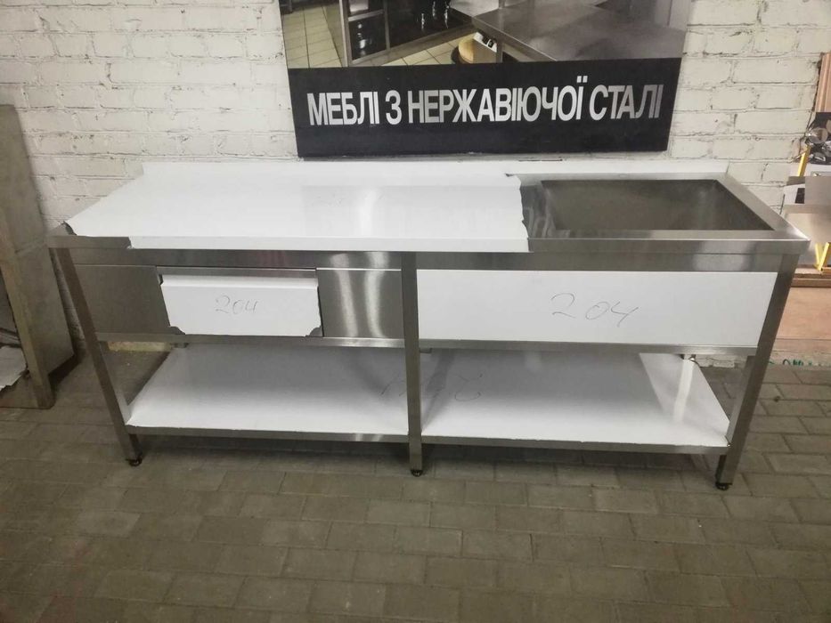 Столы, мойки, стеллажи, зонты, сушки, полки, зонты,тумбы из нержавейки