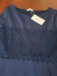 Vestido azul  corte ingles