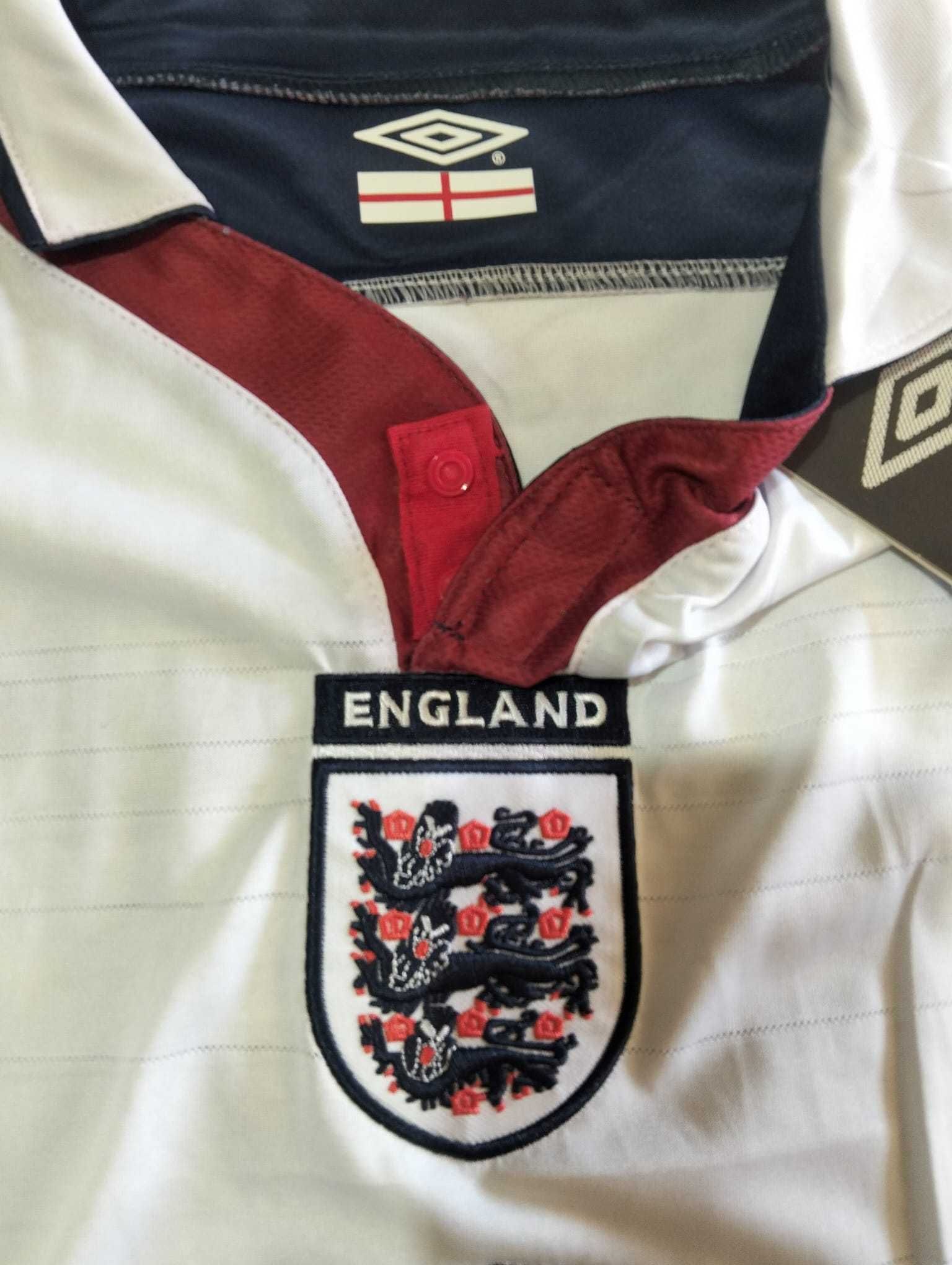 camisola umbro inglaterra 2004 beckham 7 tamanho L