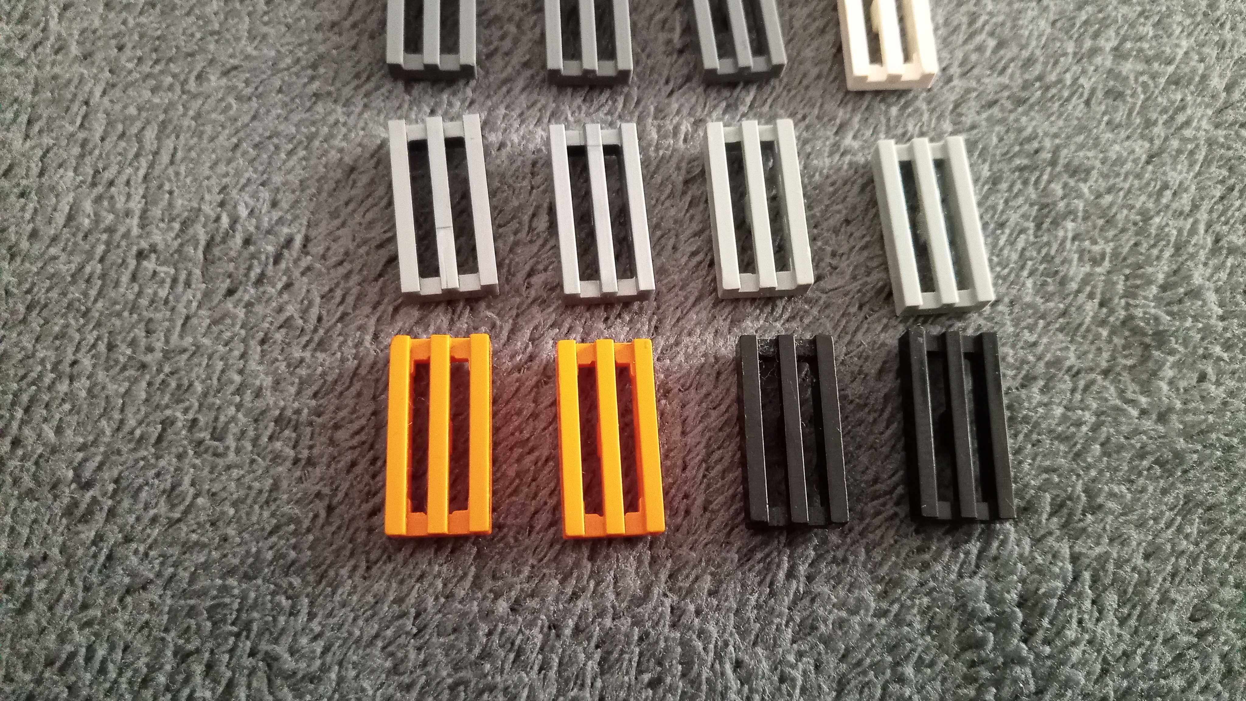 LEGO Klocek 1x2 Grill mix 22 szt 22szt