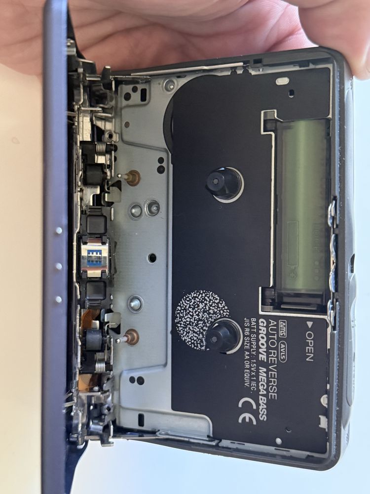 Walkman Sony Cassette Player WM-EX500, Groove, po wymianie paska