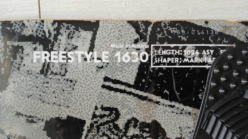 Deska snowboard Vision 160cm Szerokość 24cm