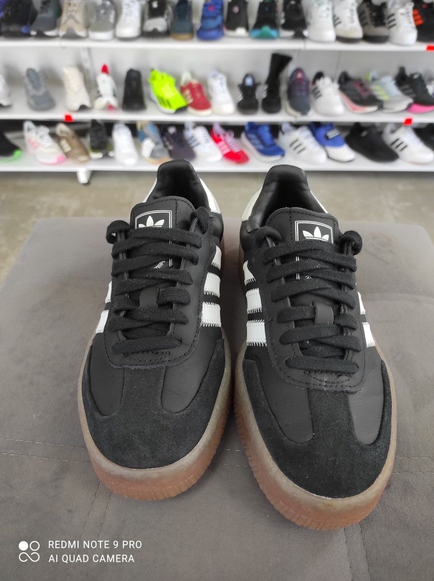 ОРИГІНАЛ 100% Кросівки Adidas Sambae Black JI1350 38
