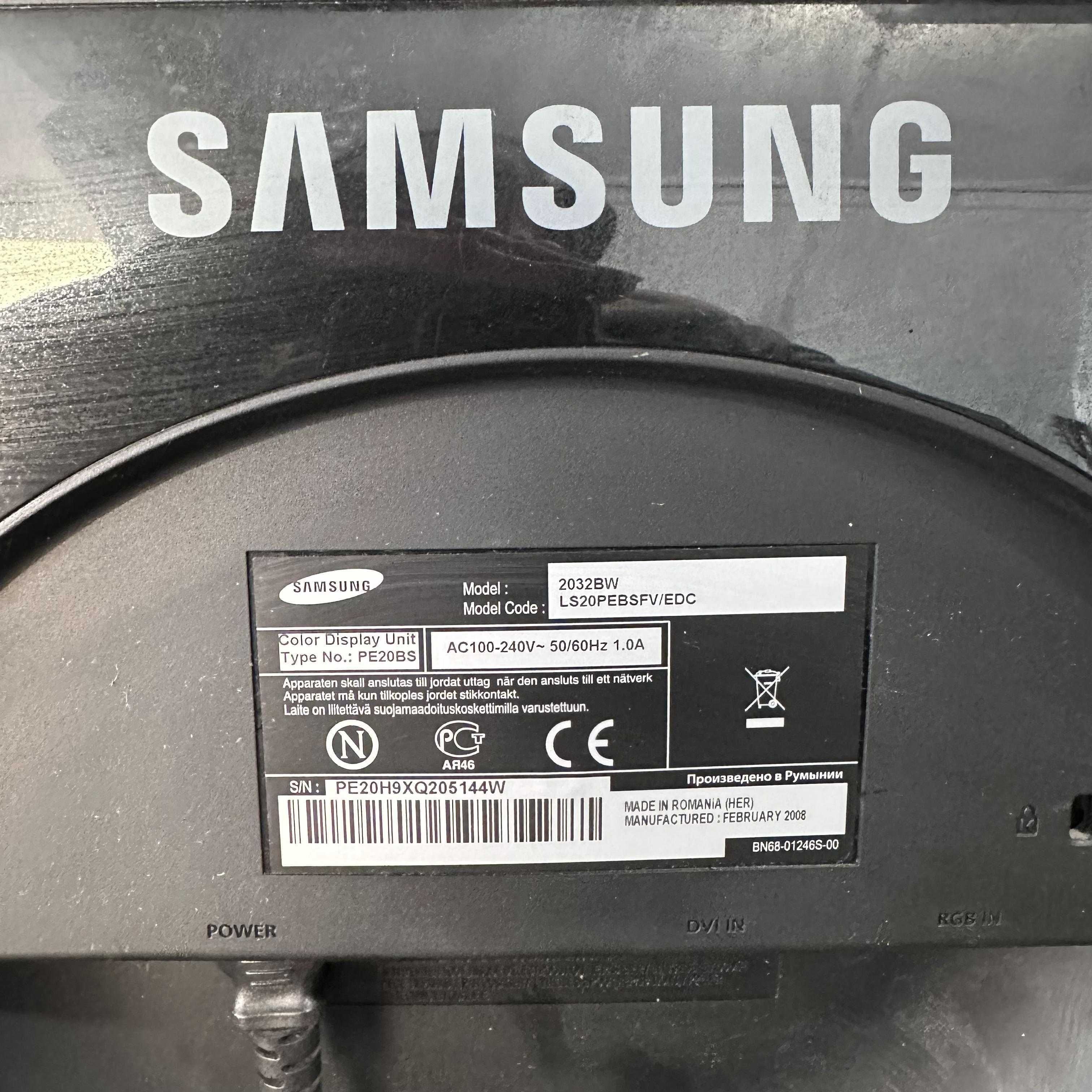 Monitor Samsung 2032BW