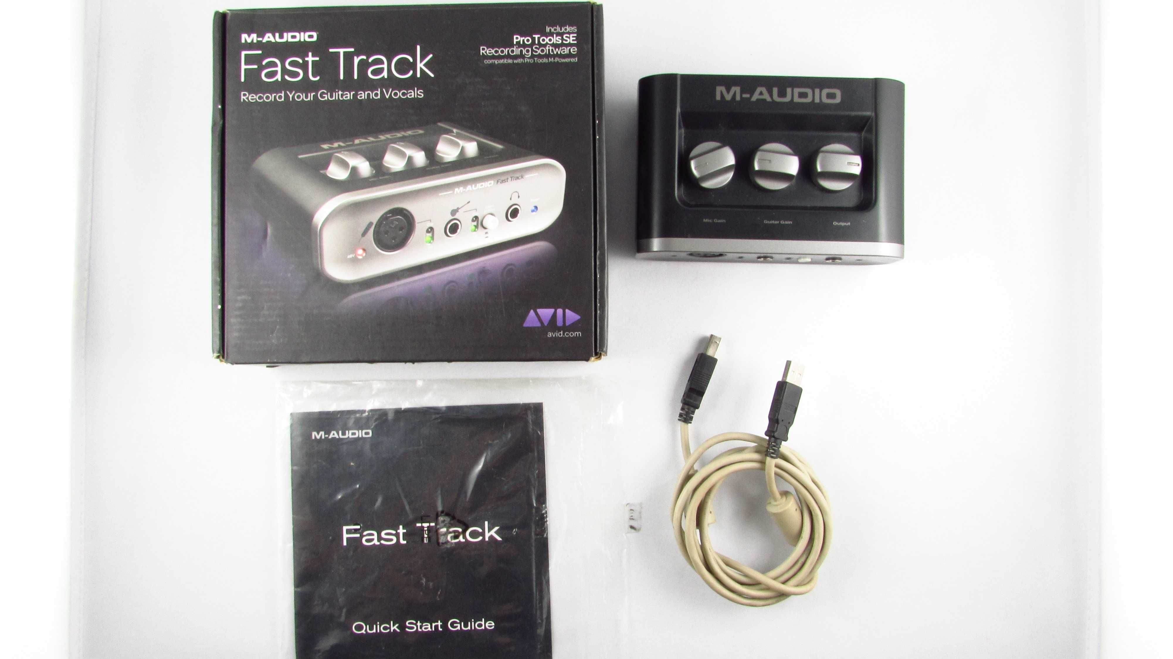 M-AUDIO - Fast Track - Interfejs Muzyczny Audio