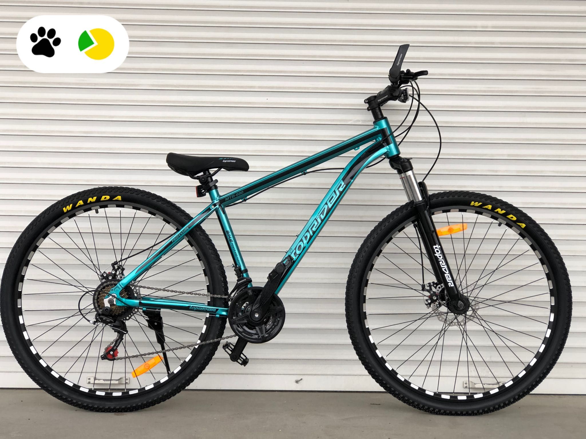 Горний алюмінієвий велосипед 29" синій (є різні розміри та кольори)