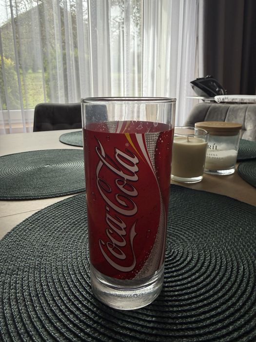 Duza szklanka coca-cola kolekcjonerska