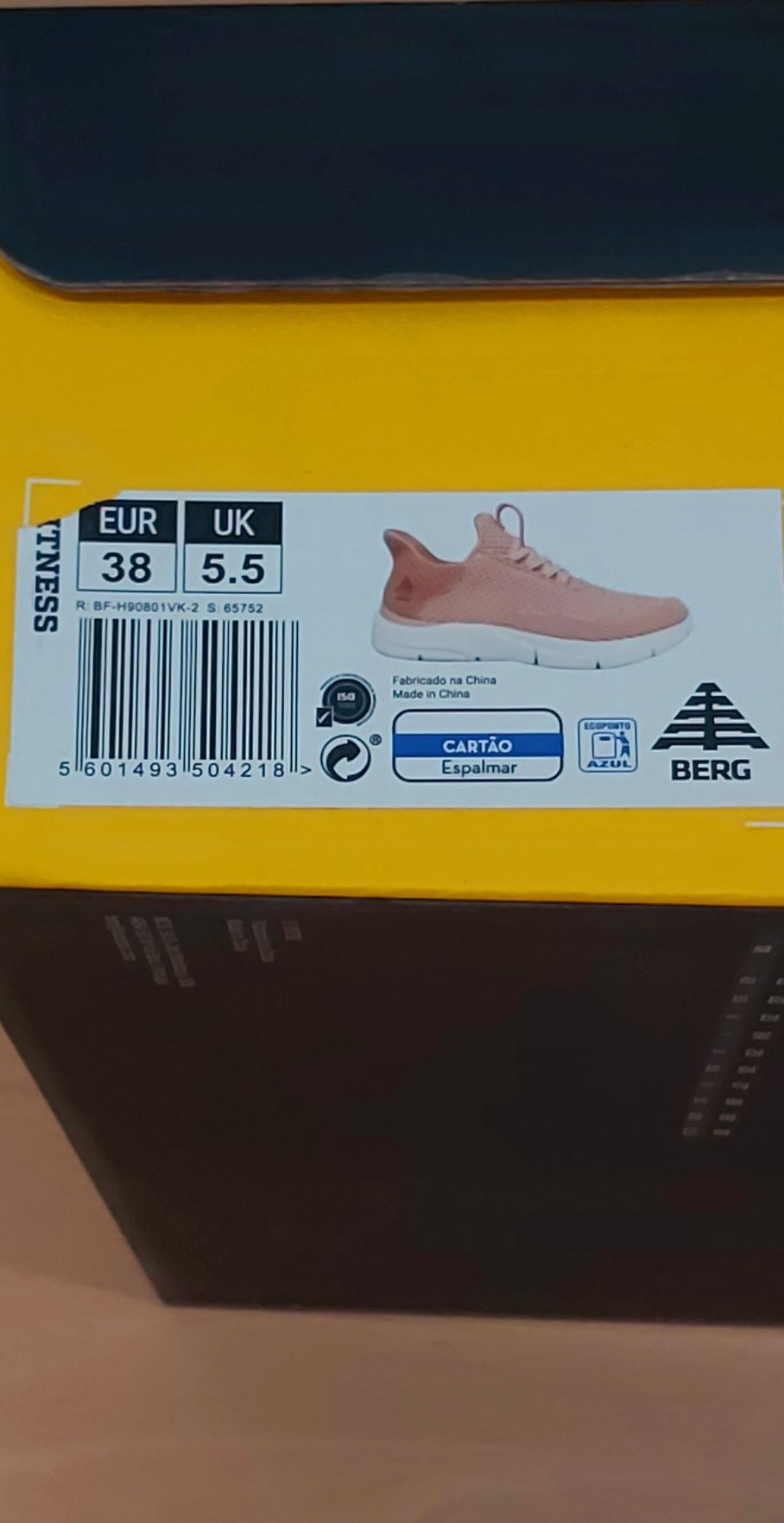 Tenis Rosa "Berg"