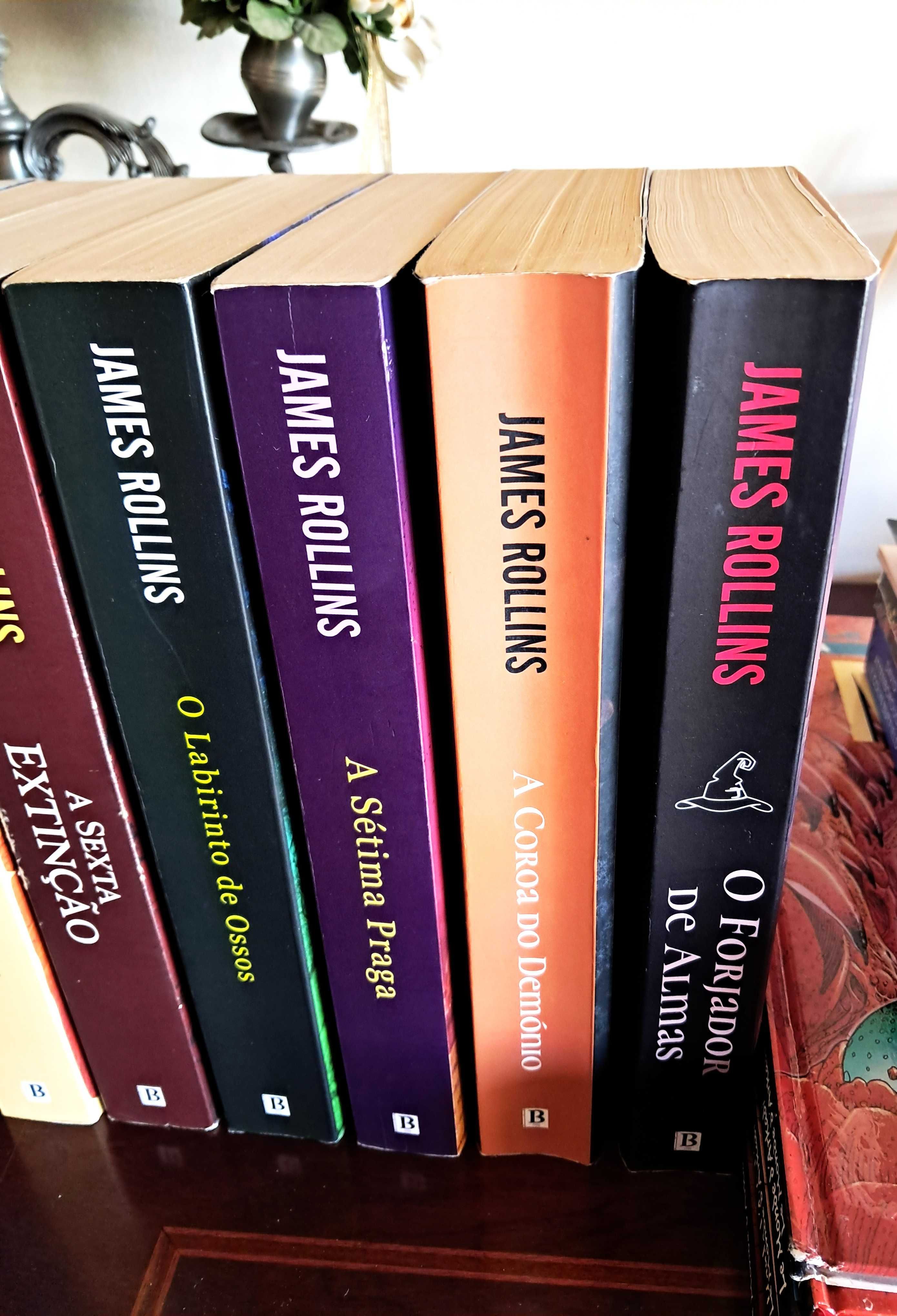 James Rollins - Força Sigma / Os Sanguinistas / outros diversos livros