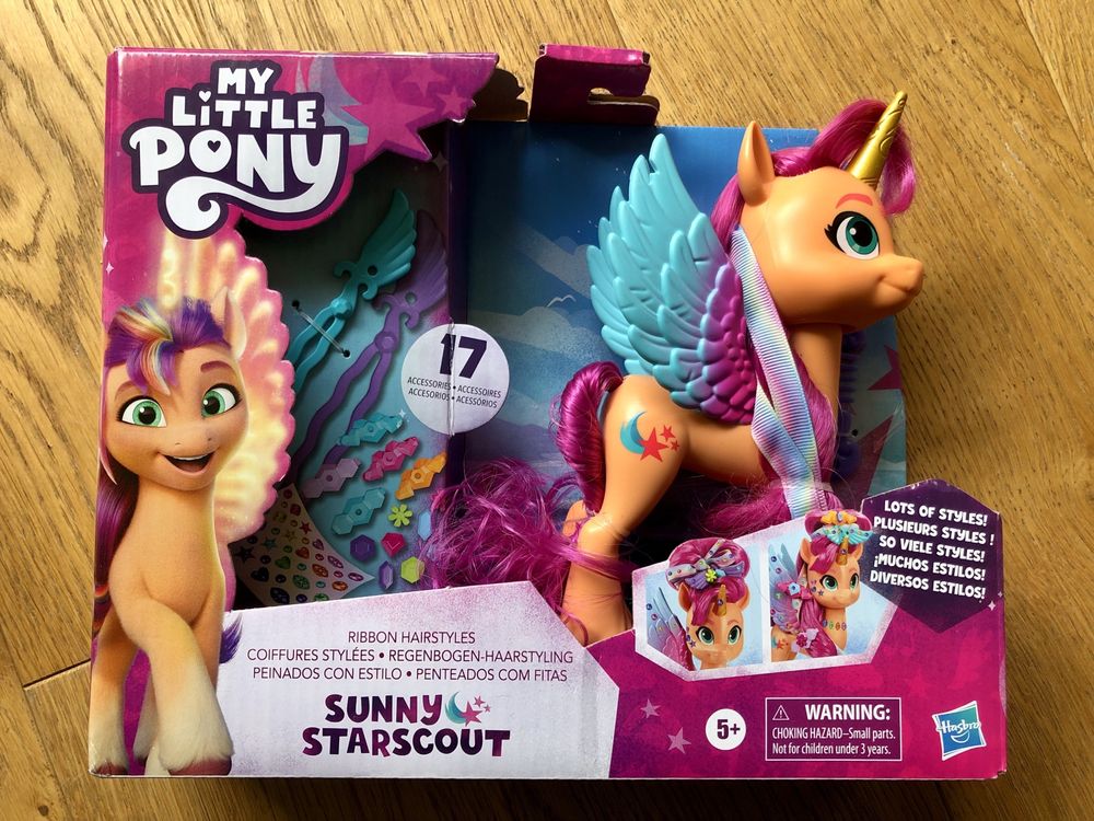 My Little Pony zestaw Kucyk Sunny + gry Trefl