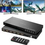 Przełącznik 4K HDMI Multiviewer 4 x 2 z PIP
