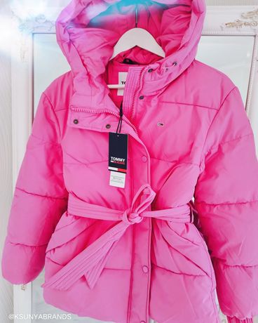 Теплый зимний Пуховик Tommy Hilfiger оригинал куртка пуффер на морозы