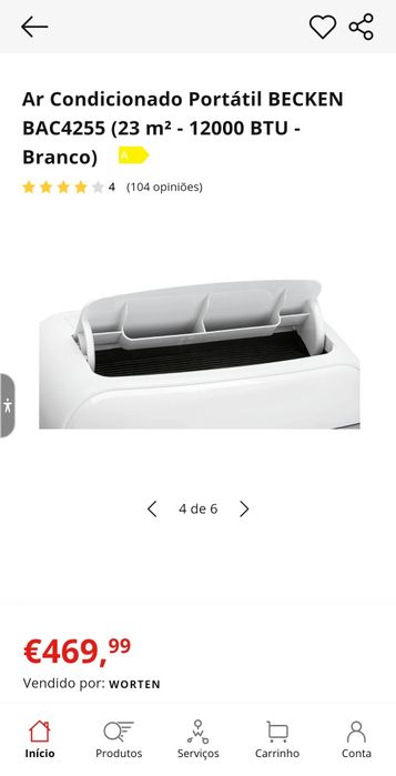 AC . Portátil . BECKEN