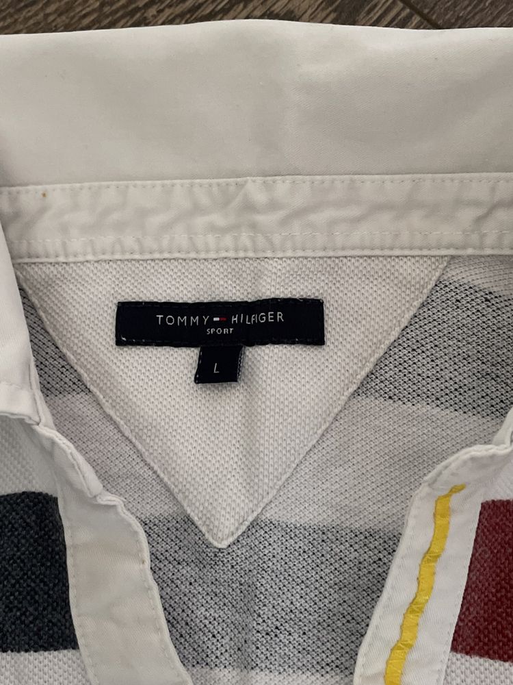 Тельняшка, футболка, поло Tommy Hilfiger р. 48 (L)