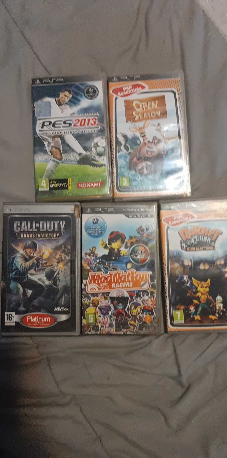 Jogos originais para PSP